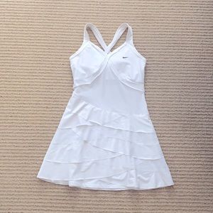 White Nike tennis dress size M